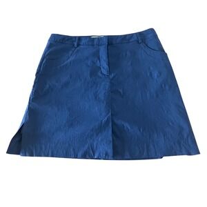 Sport Haley Navy Blue Golf Skort Size 10 Stretch Athletic Preppy‎ Country Club